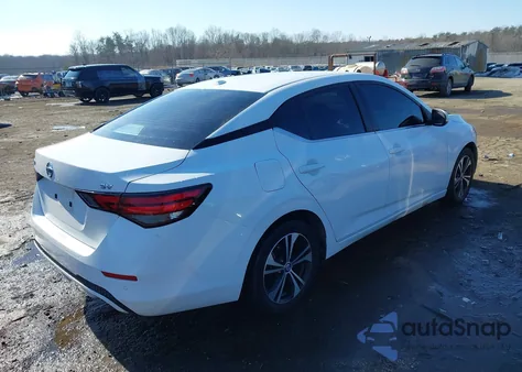 2022 Nissan Sentra Sv Xtronic Cvt z USA, uszkodzony, nr VIN 3N1AB8CV4NY316473